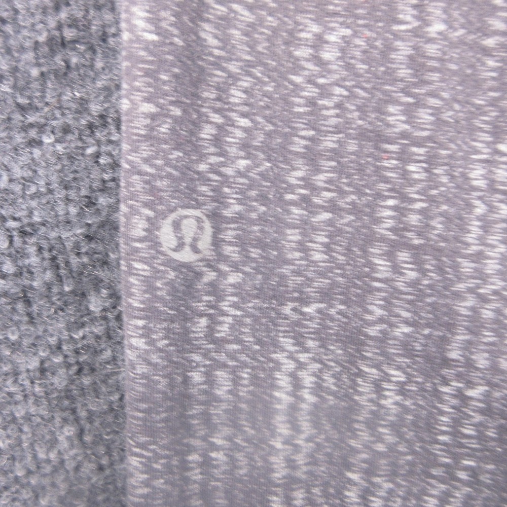 Lululemon Sweatpants Womens Gray Flecked Knit Straight Leg Yoga Athletic - Picture 7 of 10